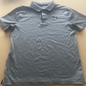 Boys UNDER ARMOUR Golf/Polo T-Shirt Size LARGE